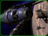 Babylon 5 in high orbit