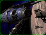 Babylon 5 in high orbit